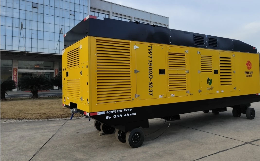 diesel oil free air compressor 1500cfm diesel oil free air compressor 1500cfm