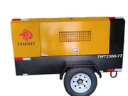 Yol yapımı için dizel vidalı hava kompresörü